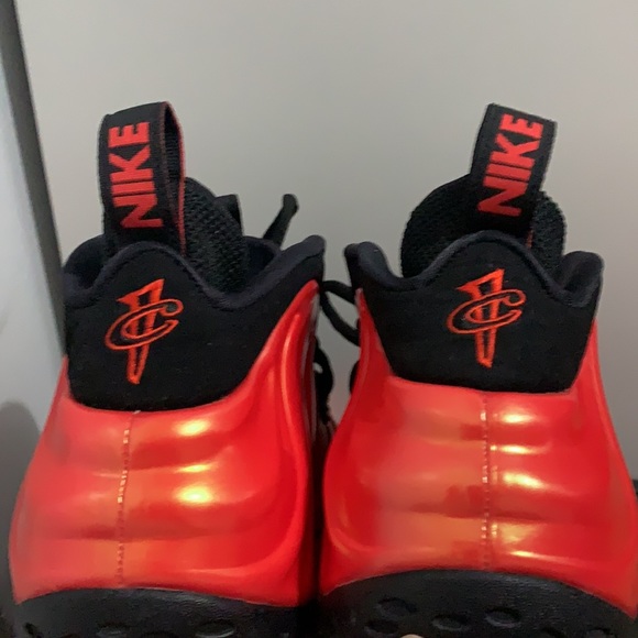 Nike Air Foamposite One Habanero Red - Picture 6 of 7